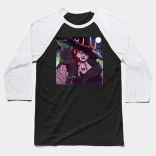 The Cat Witch Baseball T-Shirt